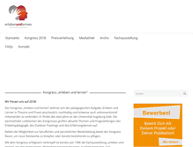 Tablet Screenshot of erleben-lernen.de